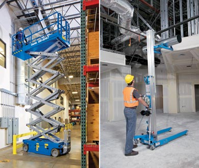 Large or small access platforms for commercial application